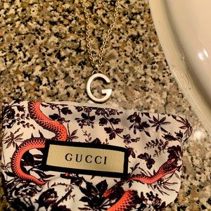 Womens Gucci “G” necklace